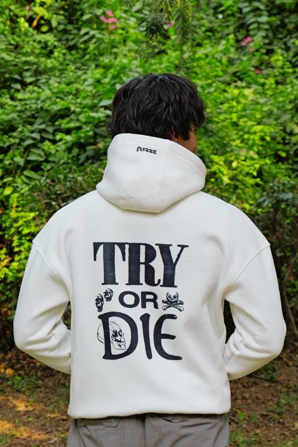 Try or Die Oversized Hoodie